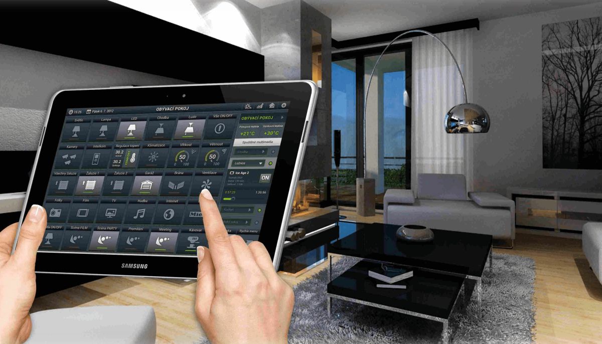 Управление умным домом с планшета