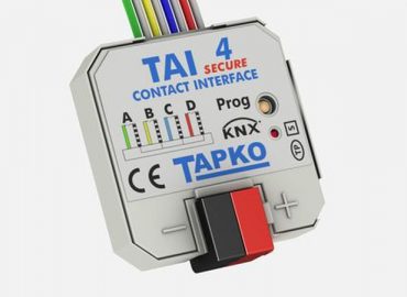 4-кратный кнопочный интерфейс KNX для системы Умный ДОм